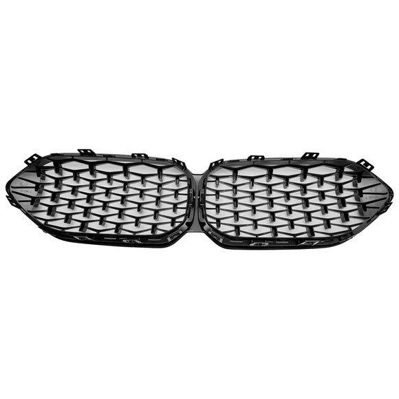 BMW Serie 2 Gran Coupé F44 218i/220i/228i xDrive/M235i xDrive 2020-2023 Griglia paraurti anteriore Griglia nera lucida