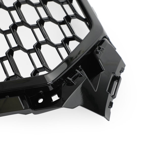 Audi A4/S4 B9 2016-2019 Griglia a nido d'ape RS4 Style Mesh Griglia esagonale sostitutiva Griglia nera