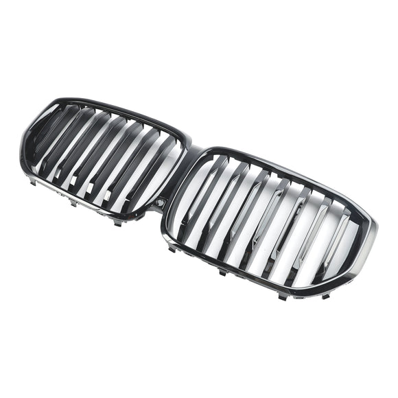 2024 BMW G05 LCI X5 xDrive40i/xDrive45e/xDrive30d/xDrive50e/M60i Calandre de pare-chocs avant Grille noire brillante