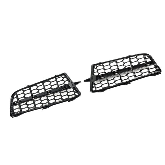 BMW 2011-2015 Serie 1 F20 F21 M 2 piezas parachoques delantero luz antiniebla cubierta bisel parrilla parrilla