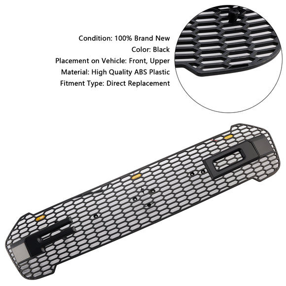 Frontstoßstangengrill im Raptor-Stil, passend für Ford Ranger T8 2019–2023, mit LED