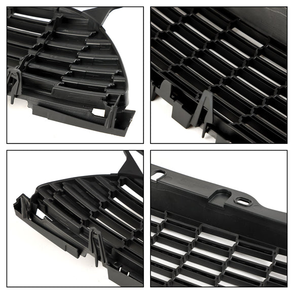 Mini R56 Cooper S del 2007-2013 & Griglia anteriore nera lucida JCW 3 porte Hatchback 3 pezzi