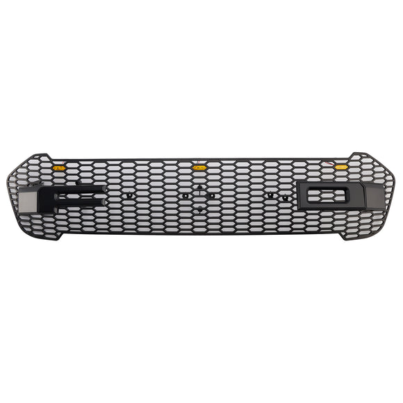 Frontstoßstangengrill im Raptor-Stil, passend für Ford Ranger T8 2019–2023, mit LED