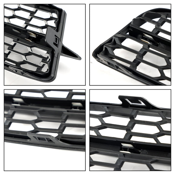 BMW 2011-2015 Serie 1 F20 F21 M 2 piezas parachoques delantero luz antiniebla cubierta bisel parrilla parrilla
