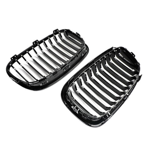 BMW 2012-2014 Serie 1 F20 F21 120i/118i/125i/114i/116d Pre-restyling Paraurti anteriore Rene Griglia Griglia nera
