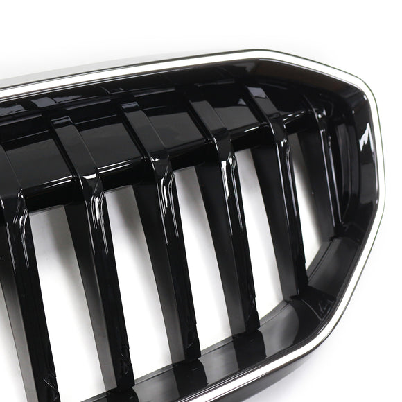 Griglia a rene nera lucida 51138072085 per BMW Serie 3 G20 2019-2022