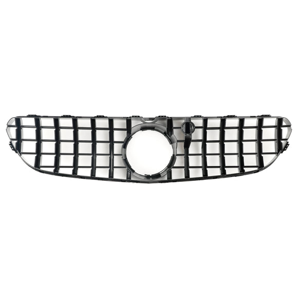 2015-2017 Mercedes Benz S-Class W217 S63 AMG Coupe Front Bumper Grill Replacement Black GTR Style Grille