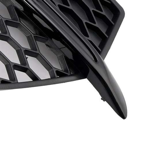 Audi Q5 S-Line/SQ5 2013-2017 Parachoques delantero Luz antiniebla Parrilla Cubierta inferior Rejilla de repuesto negra