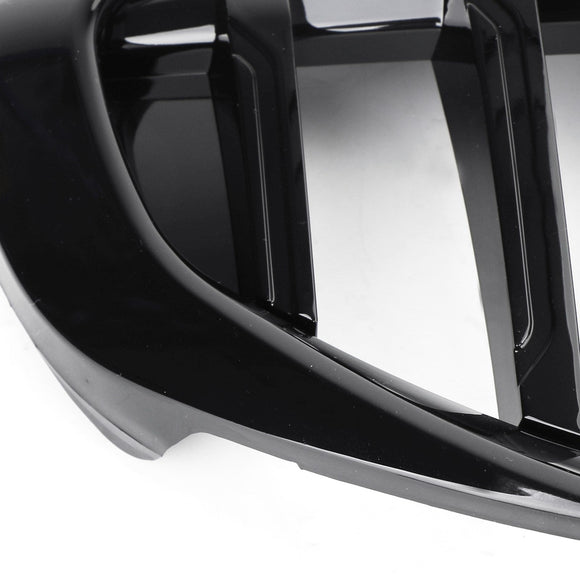 2019-2020 BMW 3 Series G20 Front Grill Kidney Black Front Bumper Replacement Grille