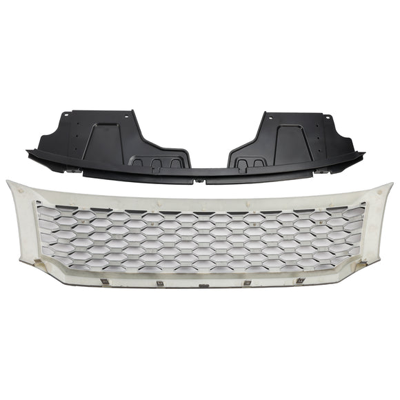 Parrilla negra mate para parachoques delantero Nissan Navara NP300 D23 2015-2020