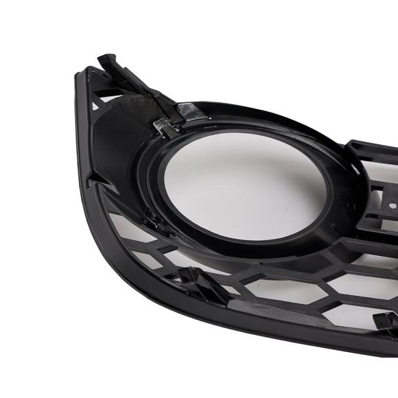 Audi A5 Standart 2007-2012 Coppia griglia di copertura fendinebbia anteriore a nido d'ape griglia cromata