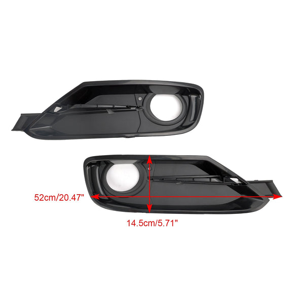 BMW 2013-2015 Serie 3 335i 335i xDrive 2 cubiertas de rejilla de luz antiniebla para parachoques delantero