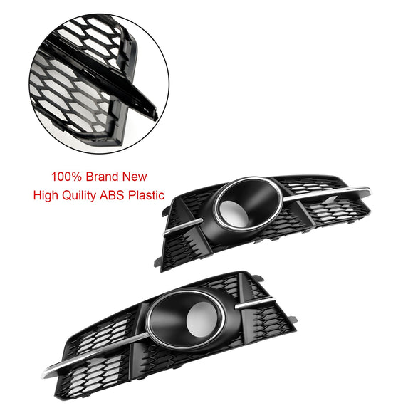 2016–2018 Audi A6 C7 A6l Nebelscheinwerfer vorne Stoßstange unterer Grill 4G0807681AG 4G0807682AG Generisch
