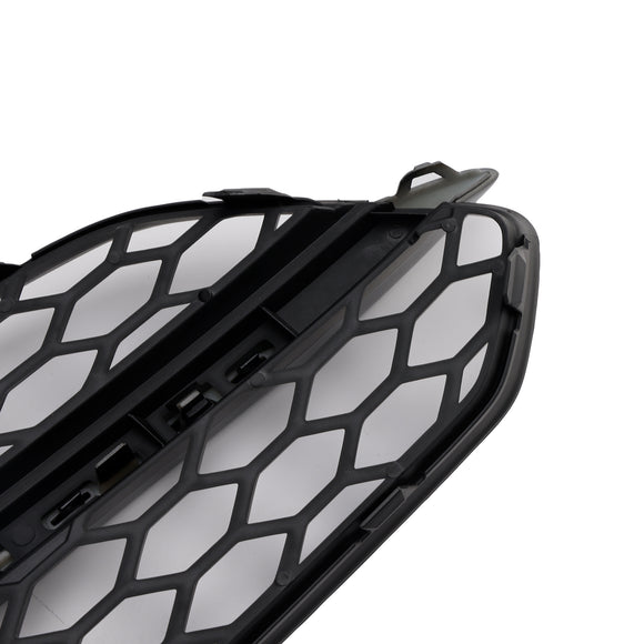 Audi A8/S8 2015-2017 Grille de phare antibrouillard en nid d'abeille 2 pièces couvercle de gril Lowe de brouillard avant noir