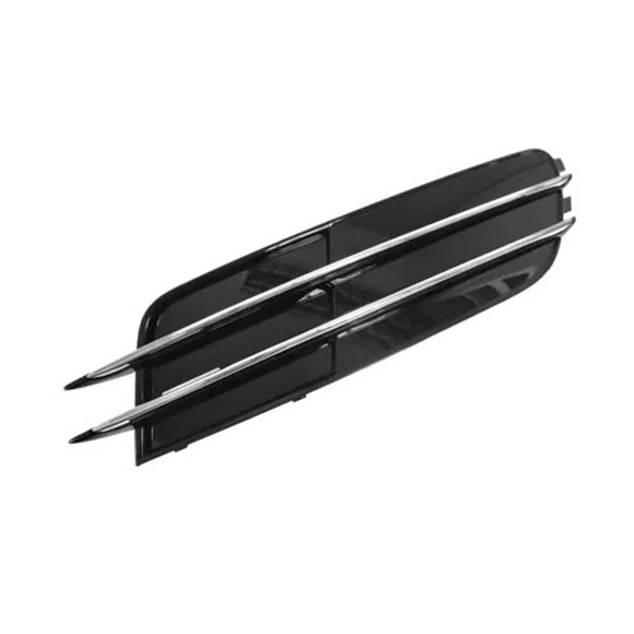 1 par de bisel de cubierta de parrilla de luz antiniebla del parachoques delantero para Audi A6 C7 2012-2014