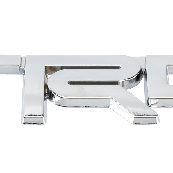 Emblema de rejilla TRD cromado plateado para Tacoma Tundra 4Runner