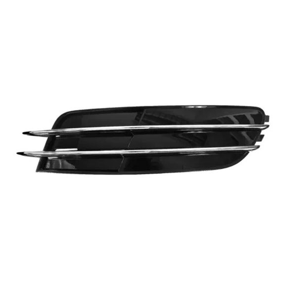 1 par de bisel de cubierta de parrilla de luz antiniebla del parachoques delantero para Audi A6 C7 2012-2014