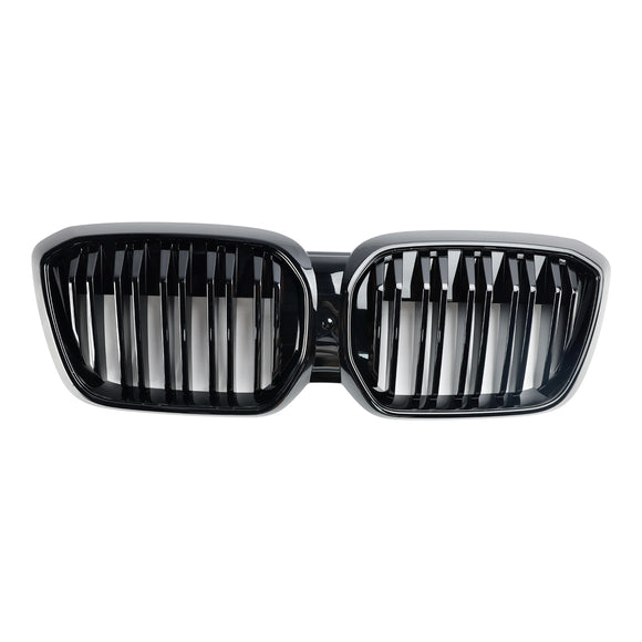 2022-2024 BMW G08 LCI IX3 Premier Edition/M Sport/ProGloss Black Grille Front Kidney Grill