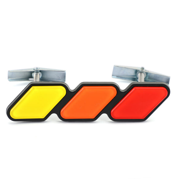 Yellow/Orange/Red Front Grill Badge For Toyota Tacoma 4Runner Tundra