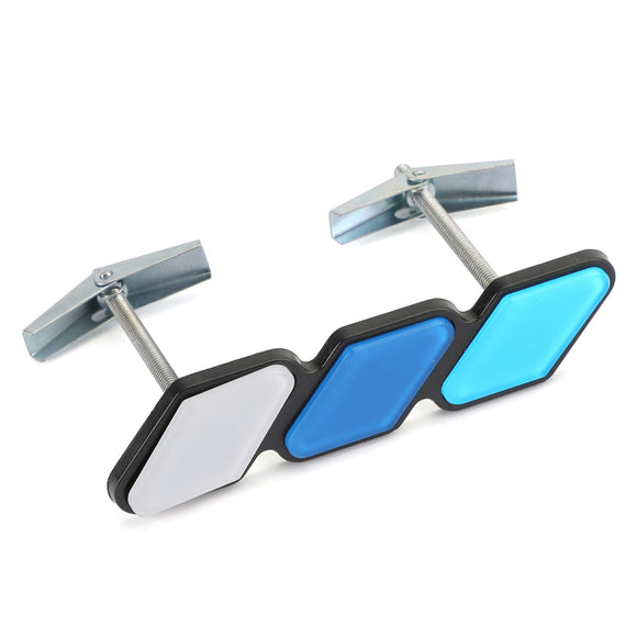 Quad Toyota Tacoma 4Runner Tundra Emblema della griglia anteriore con stemma bianco/blu