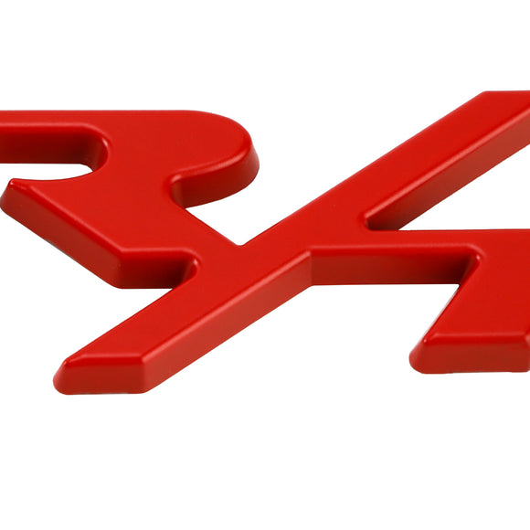 Badge R/T pour calandre de pare-chocs avant, pour Dodge Charger Challenger, rouge/Chrome/noir/rouge, Badge noir