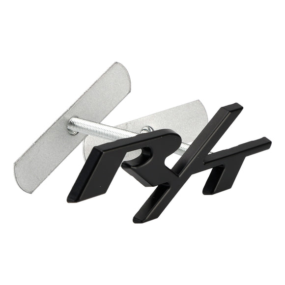 Badge R/T pour calandre de pare-chocs avant, pour Dodge Charger Challenger, rouge/Chrome/noir/rouge, Badge noir