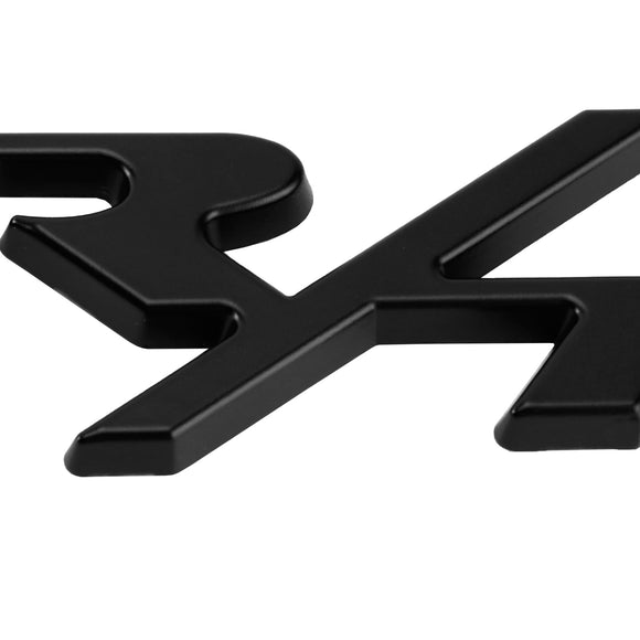 Badge R/T pour calandre de pare-chocs avant, pour Dodge Charger Challenger, rouge/Chrome/noir/rouge, Badge noir