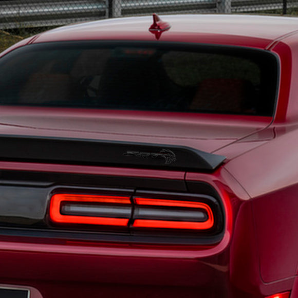 Emblema della decalcomania del portellone posteriore SRT Hellcat per il distintivo del coperchio del bagagliaio Dodge Durango Charger Challenger
