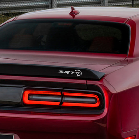 Emblema della decalcomania del portellone posteriore SRT Hellcat per il distintivo del coperchio del bagagliaio Dodge Durango Charger Challenger