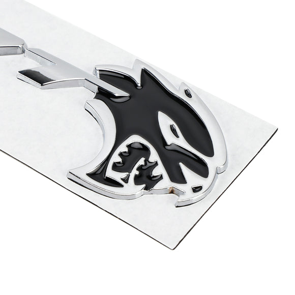 Emblema della decalcomania del portellone posteriore SRT Hellcat per il distintivo del coperchio del bagagliaio Dodge Durango Charger Challenger
