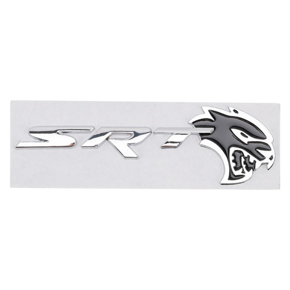 Emblema della decalcomania del portellone posteriore SRT Hellcat per il distintivo del coperchio del bagagliaio Dodge Durango Charger Challenger