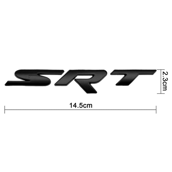 Emblema adesivo SRT portellone posteriore per badge coperchio bagagliaio Dodge Durango Charger Challenger