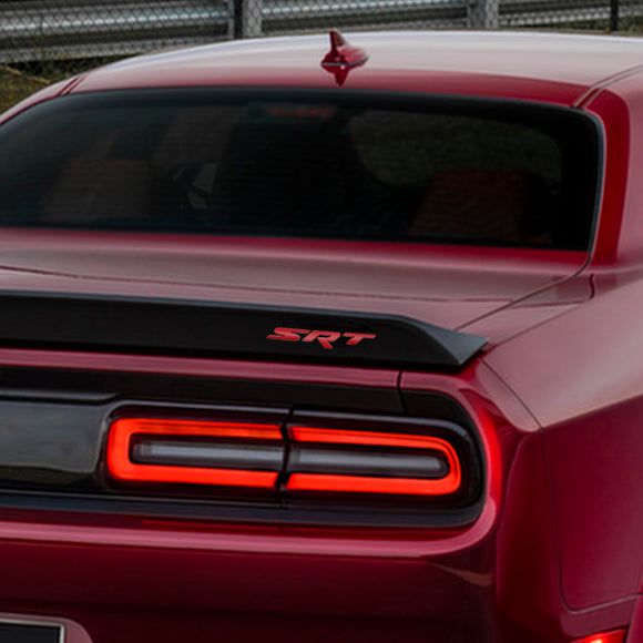 Emblema adesivo SRT portellone posteriore per badge coperchio bagagliaio Dodge Durango Charger Challenger