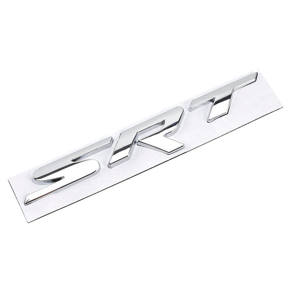 Emblema adesivo SRT portellone posteriore per badge coperchio bagagliaio Dodge Durango Charger Challenger