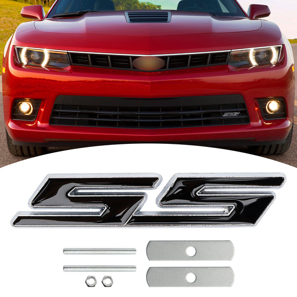Front Grille SS Emblem for Chevrolet Chevy Camaro Impala Malibu Holden Decal Badge