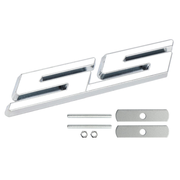 Front Grille SS Emblem for Chevrolet Chevy Camaro Impala Malibu Holden Decal Badge