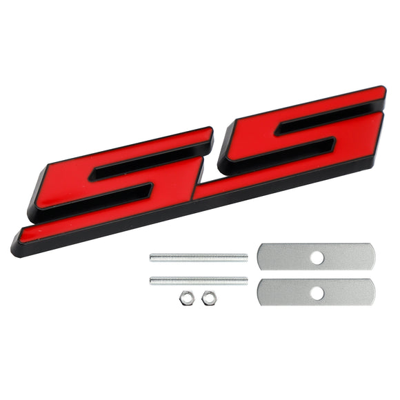 Front Grille SS Emblem for Chevrolet Chevy Camaro Impala Malibu Holden Decal Badge