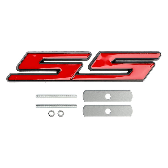 Front Grille SS Emblem for Chevrolet Chevy Camaro Impala Malibu Holden Decal Badge