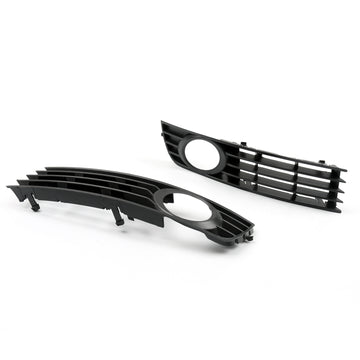 2002–2005 Audi A4 B6 Pair Front Bumper Lower Fog Light Fog Lamp Grilles GrillAuto & Motorrad: Teile, Auto-Ersatz- & -Reparaturteile, Karosserieteile! - 0