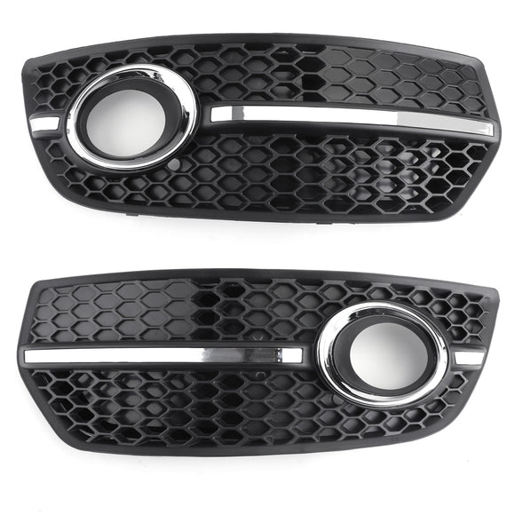 Audi 2009-2012 Q5 versión estándar parachoques delantero parrilla luz antiniebla cubiertas de lámpara embellecedor