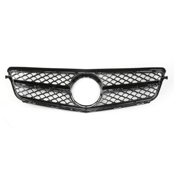 Mercedes Benz 2008-2013 C-Class W204 C250 C300 C350 Front Bumper Grill Black Grille