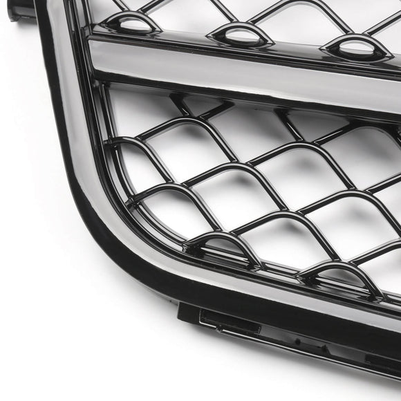 Mercedes Benz 2008-2013 C-Class W204 C250 C300 C350 Front Bumper Grill Black Grille