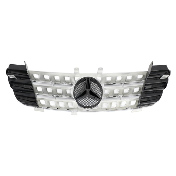 Mercedes Benz Classe ML 2005 2006 2007 2008 W164 Griglia anteriore di ricambio cromata con emblema a stella