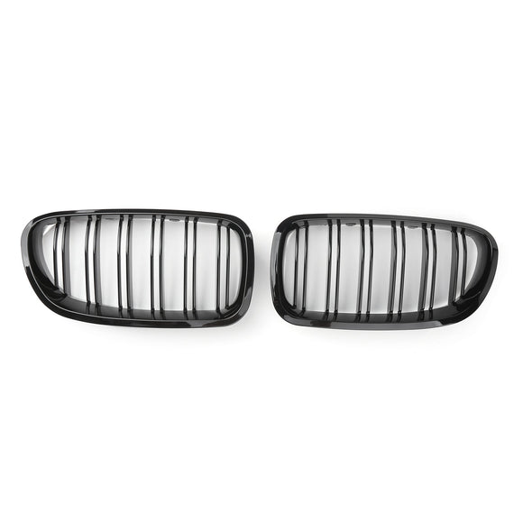 2010-2016 BMW Serie 5 F10/F11/F18 535i/550i/528i/520d/530d/540i Griglia con rene anteriore Griglia nera lucida