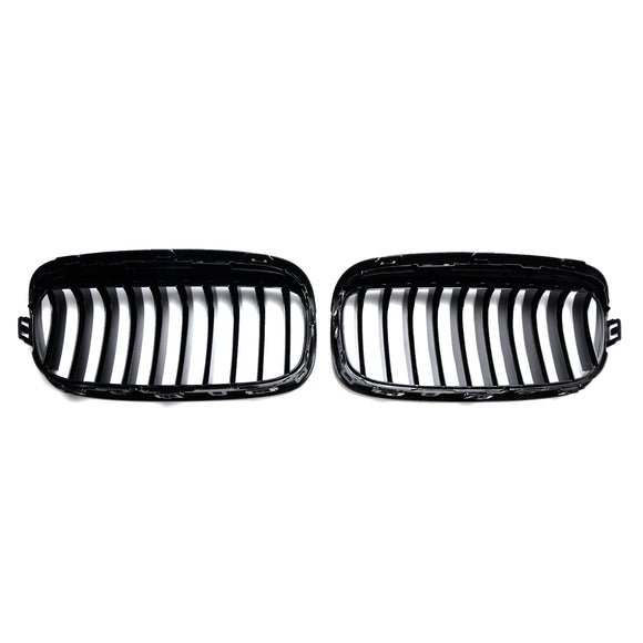 2015-2018 BMW 2 Series F45 F46 218d/220d/218i/M240i Pre-Facelift Front Grille Gloss Black Grill