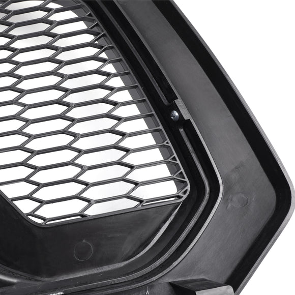 Dodge Ram 1500 2013-2018 Big Horn/Rebel Style Parrilla de parachoques delantero Rejilla de repuesto negra con luz LED