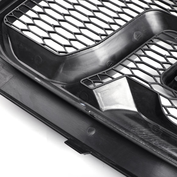 Dodge Ram 1500 2013-2018 Big Horn/Rebel Style Parrilla de parachoques delantero Rejilla de repuesto negra con luz LED