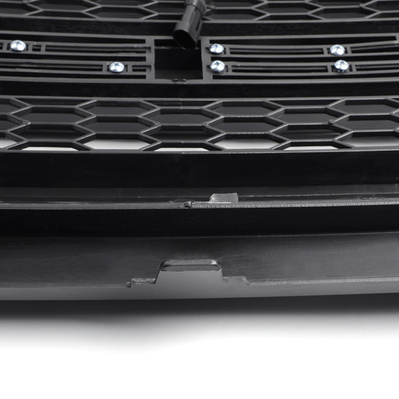 Ram 1500 2013–2018 Chrom-Grill, Big Horn/Rebel Style Frontstoßstangengrill mit LED-Licht