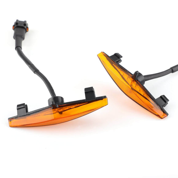 Toyota 2014-2019 4Runner TRD Pro 4PCS Griglie per auto in plastica Grill Luci a LED