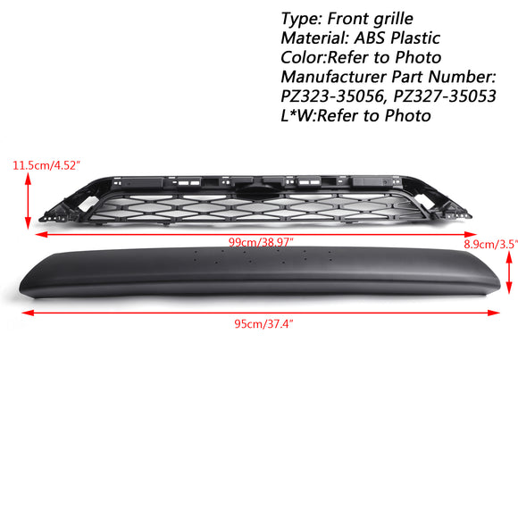 Kit griglia paraurti anteriore Toyota 4Runner TRD PRO 2014-2019 con luci ambrate a LED 4 pezzi